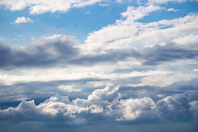 sky, clouds, cumulus